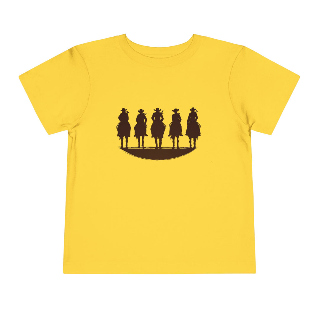 Cowboy Silhouette - Toddler Short Sleeve Tee