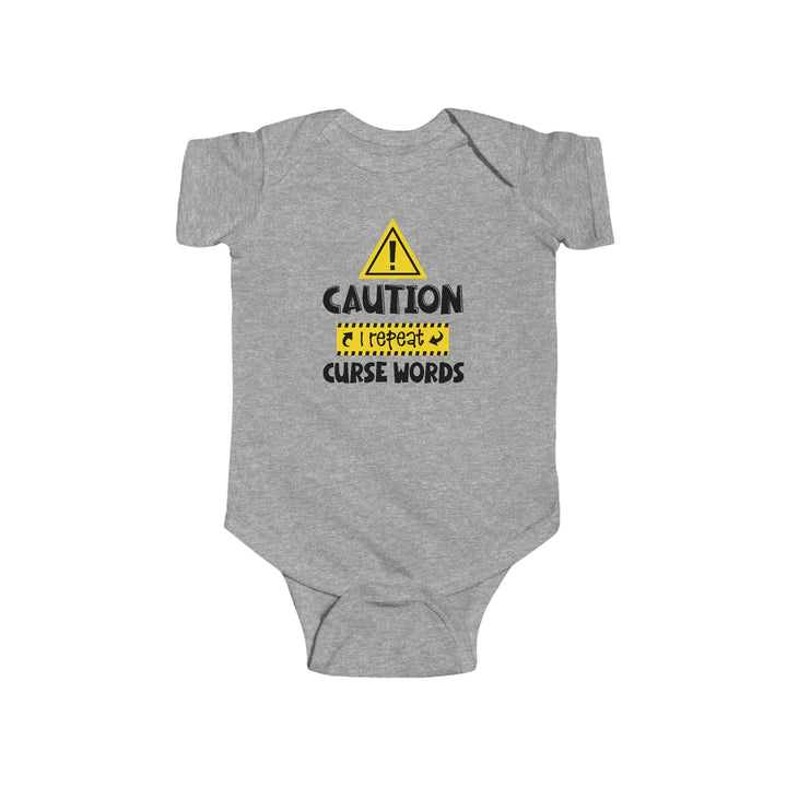 Caution - Infant Fine Jersey Bodysuit