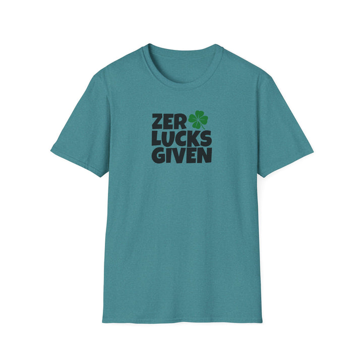 Zero Lucks Given - Unisex Softstyle T-Shirt