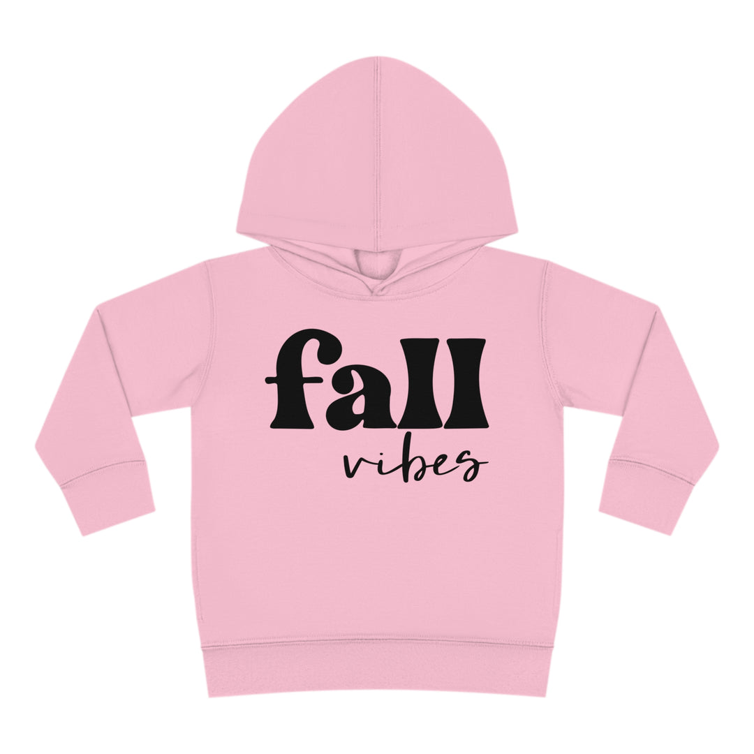 Fall Vibes - Toddler Pullover Fleece Hoodie