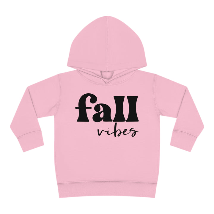 Fall Vibes - Toddler Pullover Fleece Hoodie