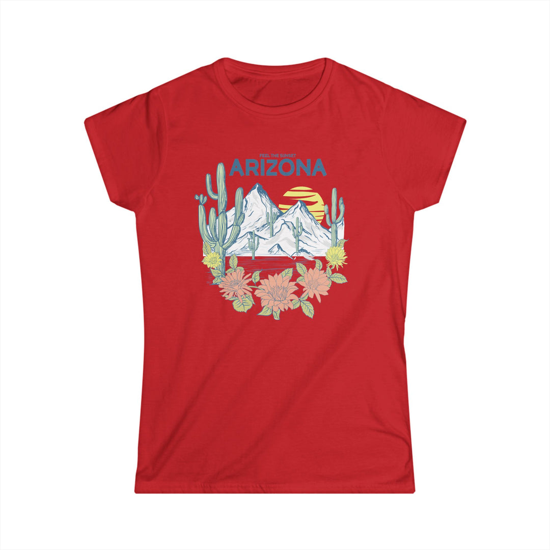 Feel The Sunset - Women's Softstyle Tee