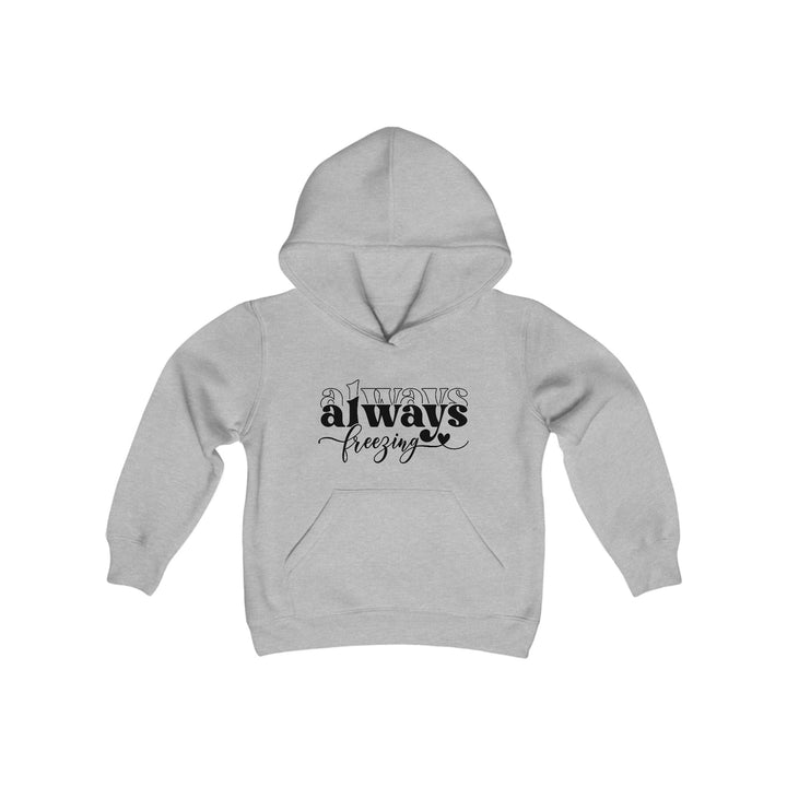 Always Freezing - Youth Heavy Blend Hooded Sweatshirt