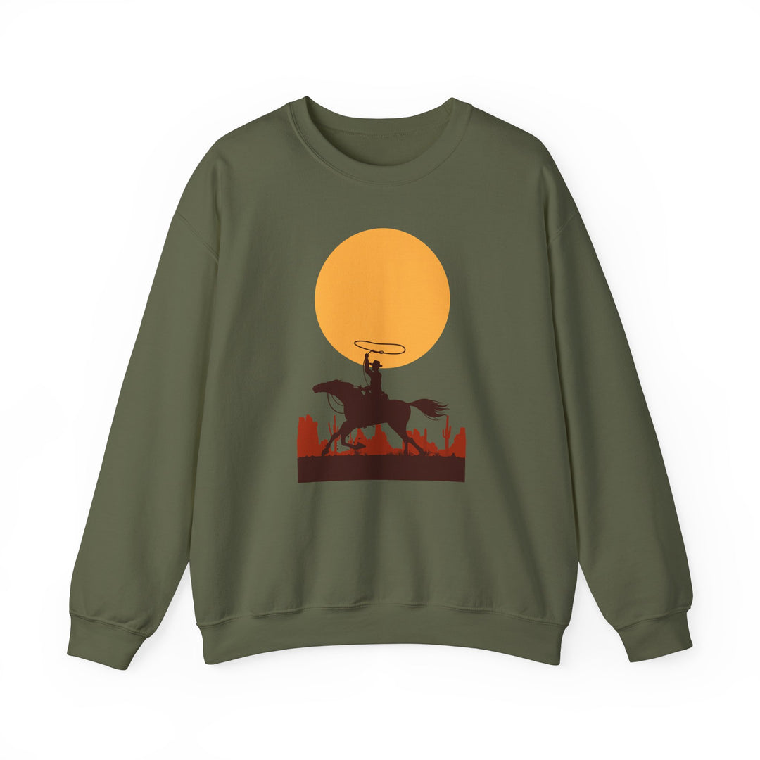 Roping The Moon - Unisex Heavy Blend™ Crewneck Sweatshirt
