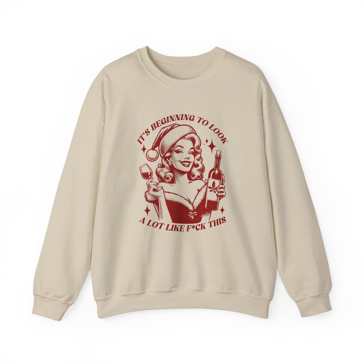 It's Beginning To Look - Unisex Heavy Blend™ Crewneck Sweatshirt