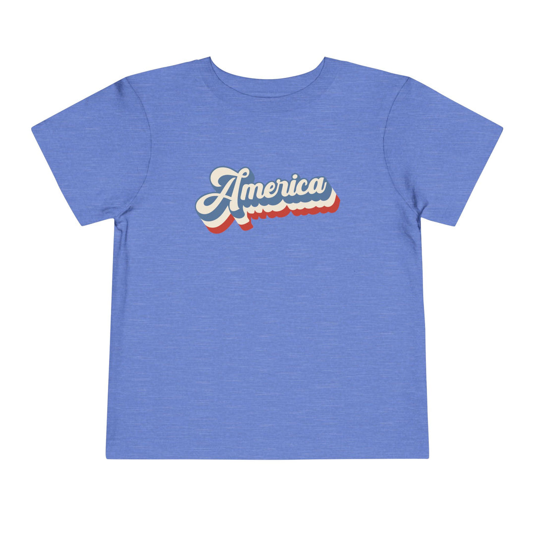 Retro America - Toddler Short Sleeve Tee