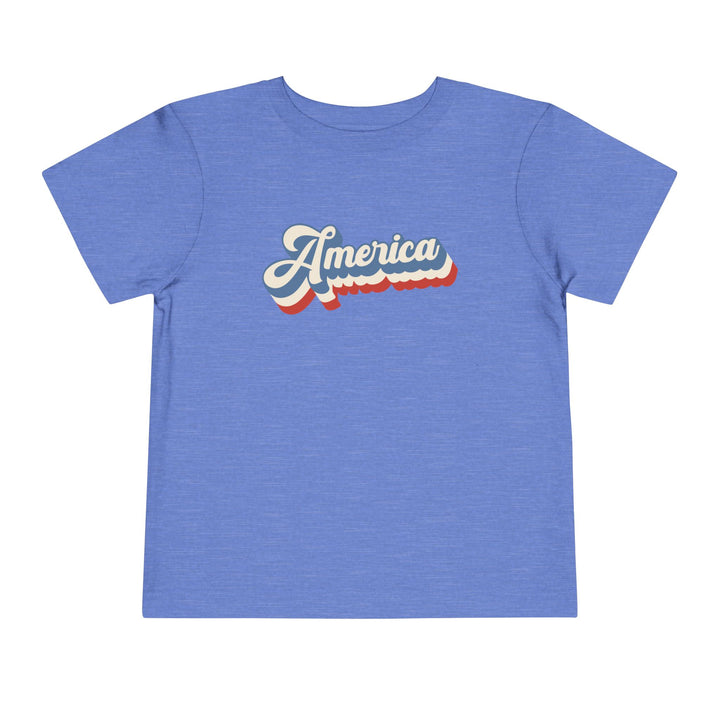 Retro America - Toddler Short Sleeve Tee
