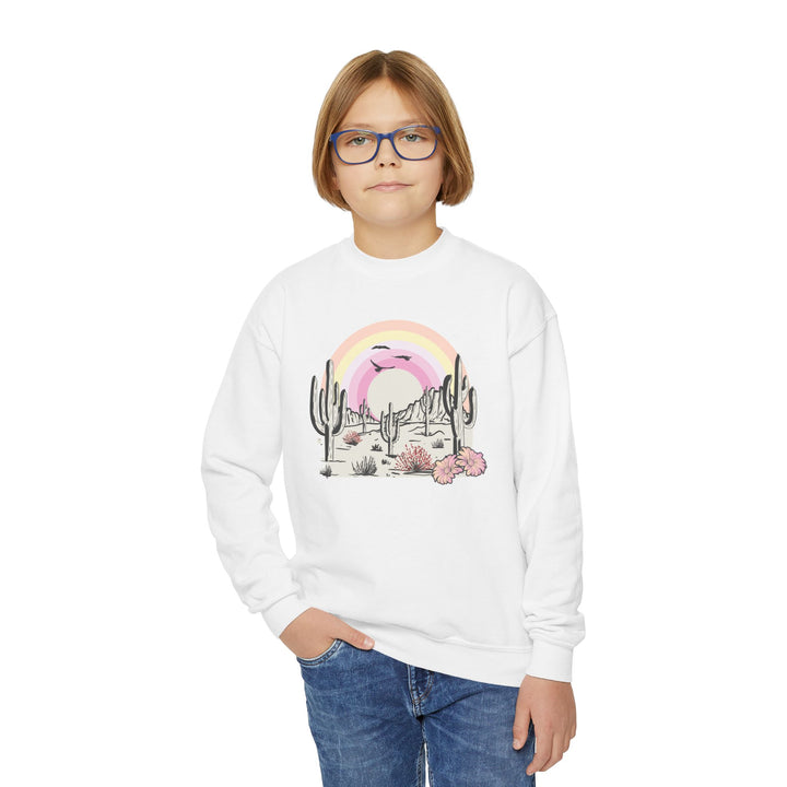 Desert Rainbow - Youth Crewneck Sweatshirt