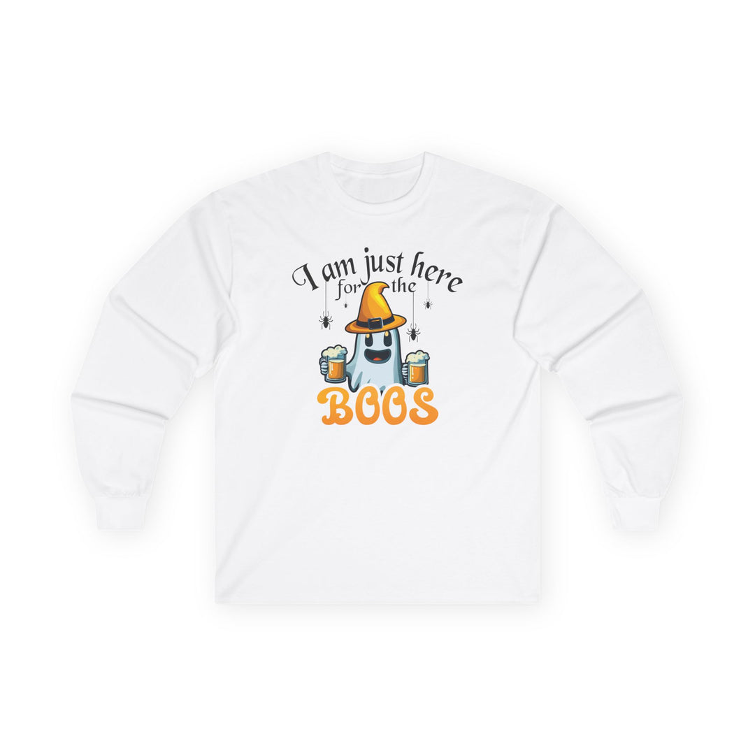 I'm Just Here For The Boos - Unisex Ultra Cotton Long Sleeve Tee