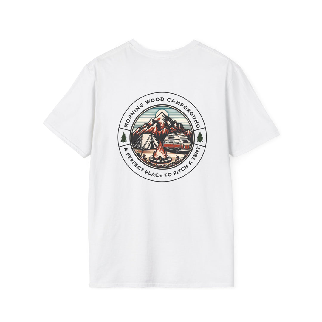 Morning Wood Campground - Unisex Softstyle T-Shirt