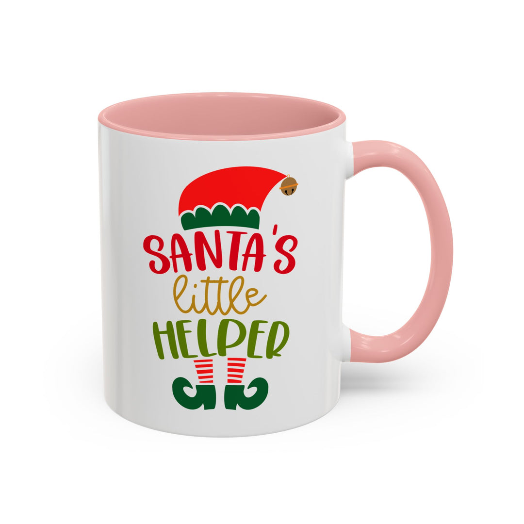 Santa's Little Helper - Accent Coffee Mug (11, 15oz)