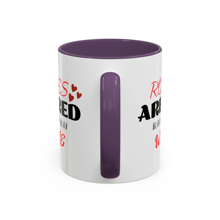 Blah Blah Blah Wine - Accent Coffee Mug (11, 15oz)
