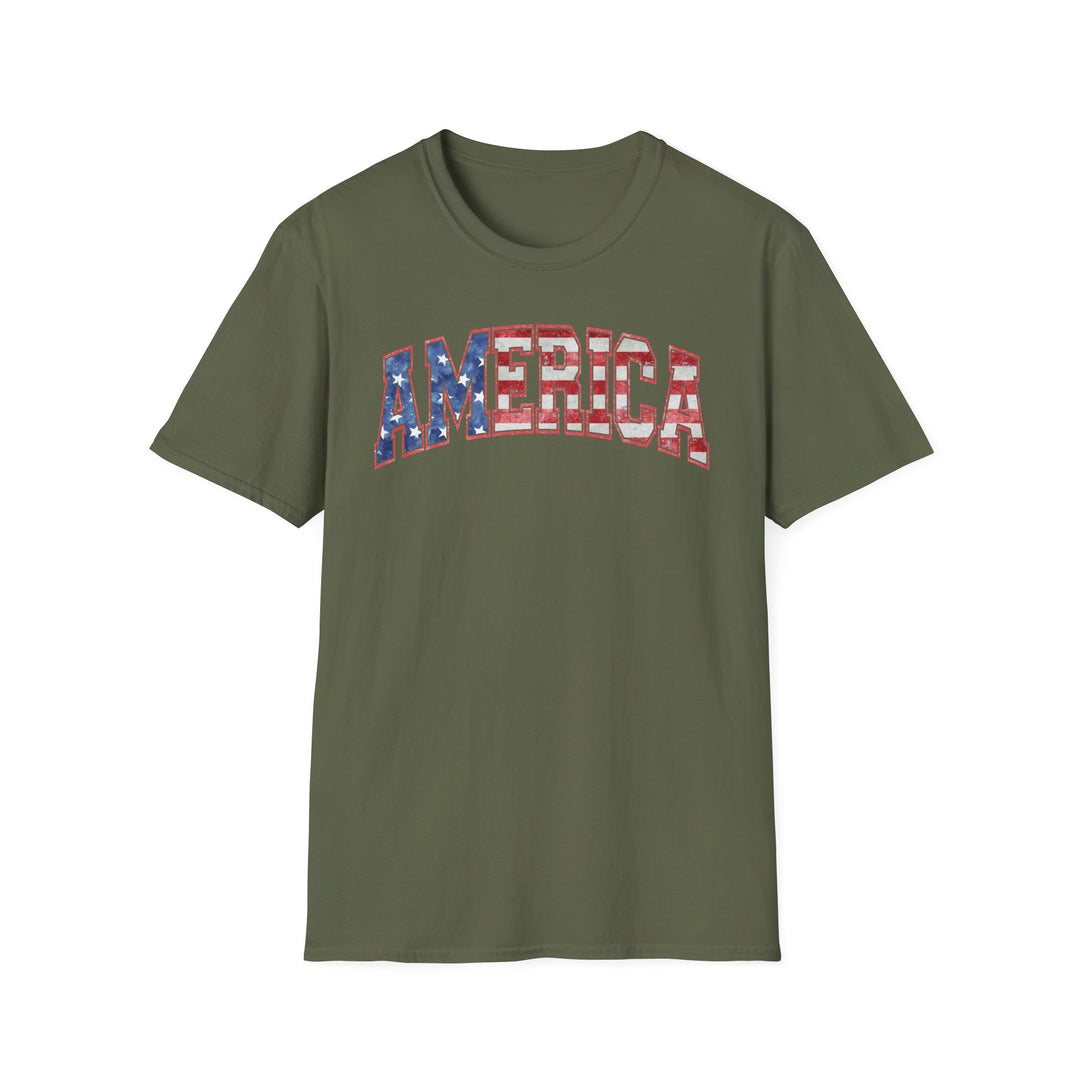 America - Unisex Softstyle T-Shirt