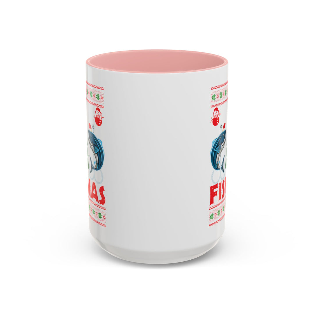 Merry Fishmas - Accent Coffee Mug (11, 15oz)