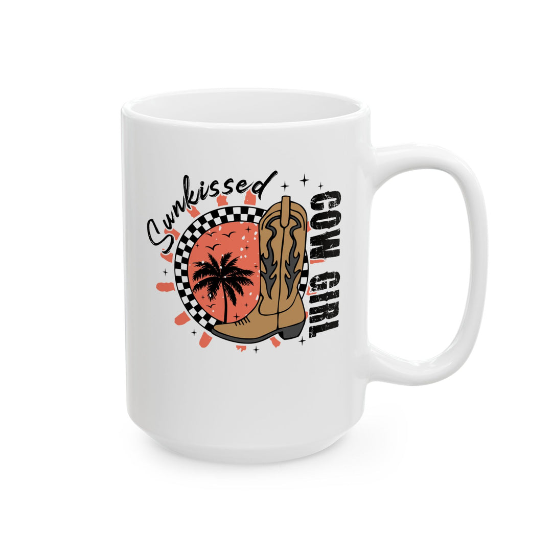Sunkissed Cowgirl - Ceramic Mug, (11oz, 15oz)