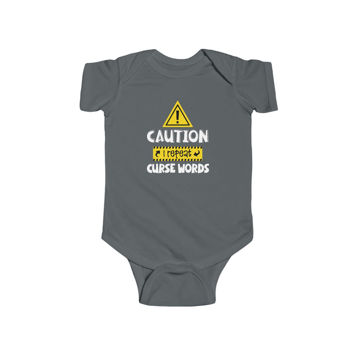 Caution - Infant Fine Jersey Bodysuit