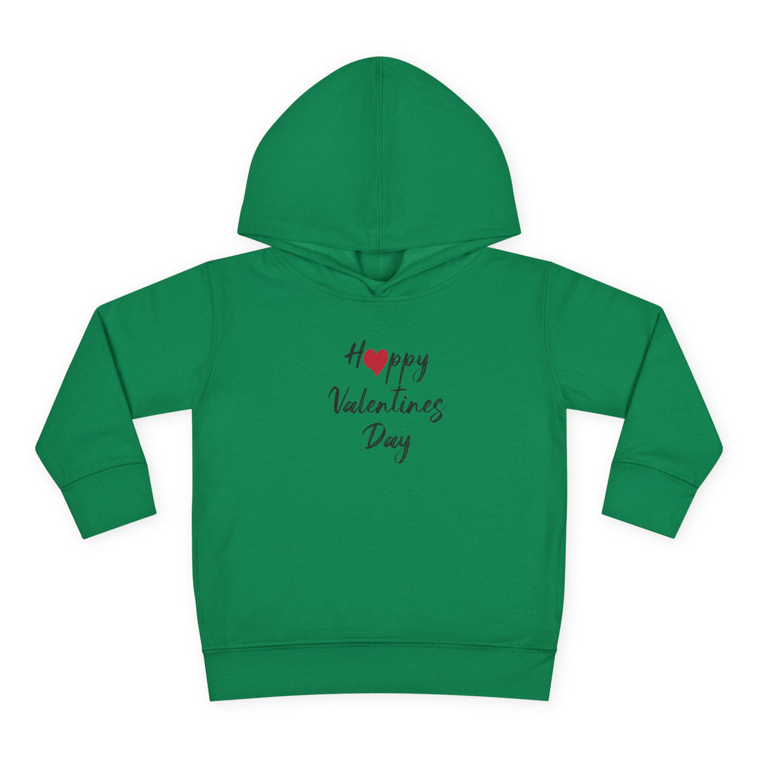 Happy Valentines Day - Toddler Pullover Fleece Hoodie