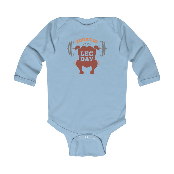 Leg Day - Infant Long Sleeve Bodysuit