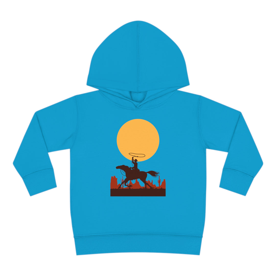 Roping The Moon - Toddler Pullover Fleece Hoodie