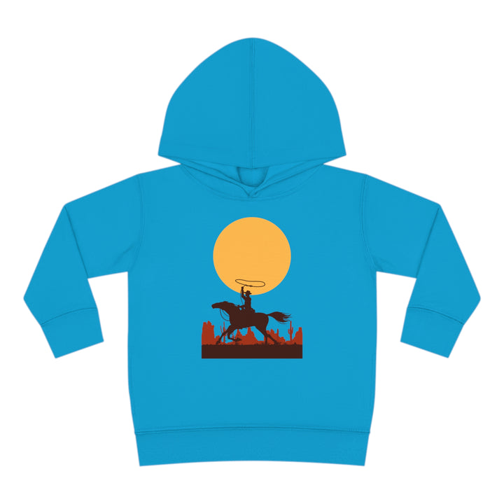 Roping The Moon - Toddler Pullover Fleece Hoodie