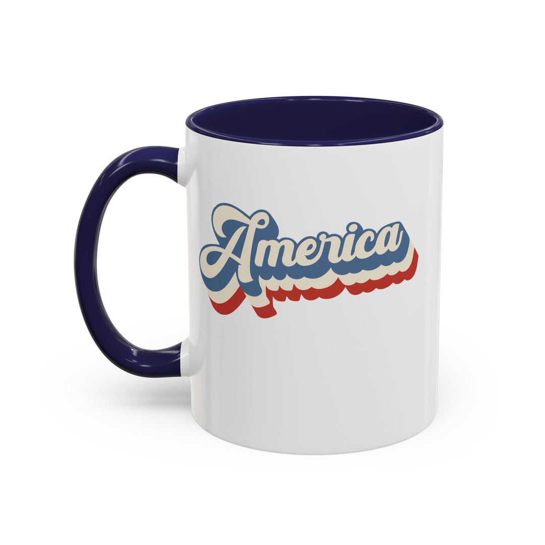 Retro America - Accent Coffee Mug (11, 15oz)