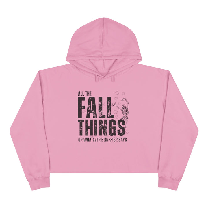 All The Fall Things - Crop Hoodie