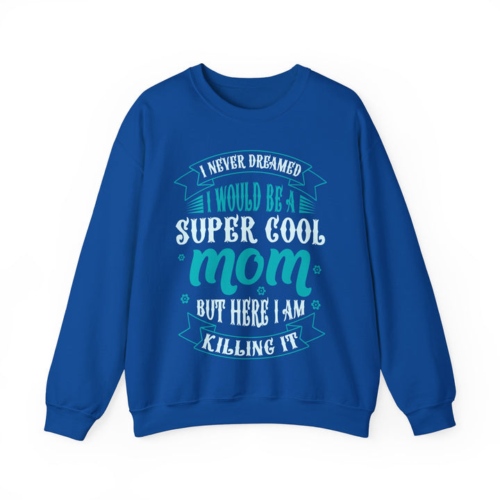 Super Cool Mom - Unisex Heavy Blend™ Crewneck Sweatshirt