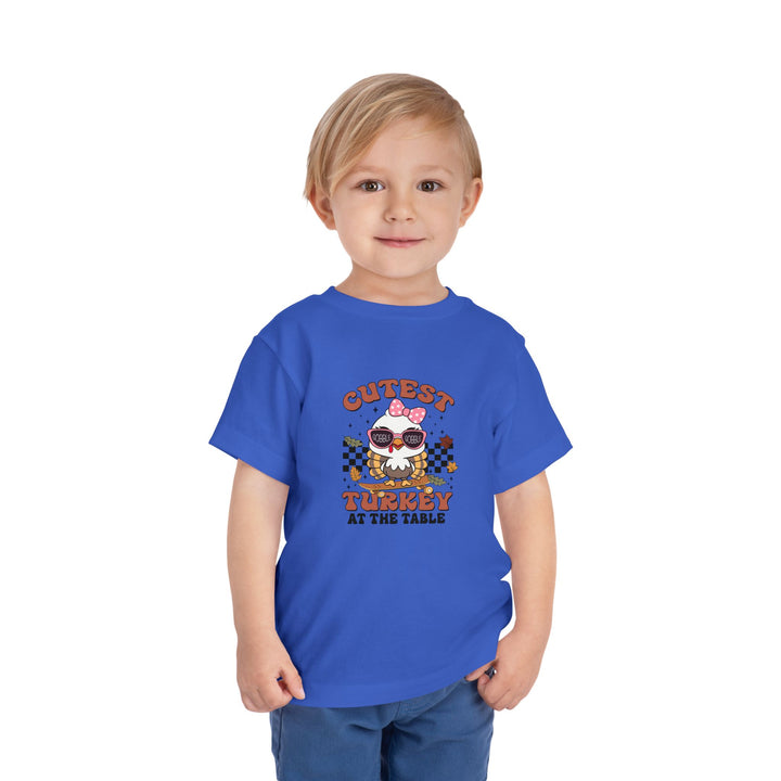 Cutest Turkey Girls -Toddler Short Sleeve Tee