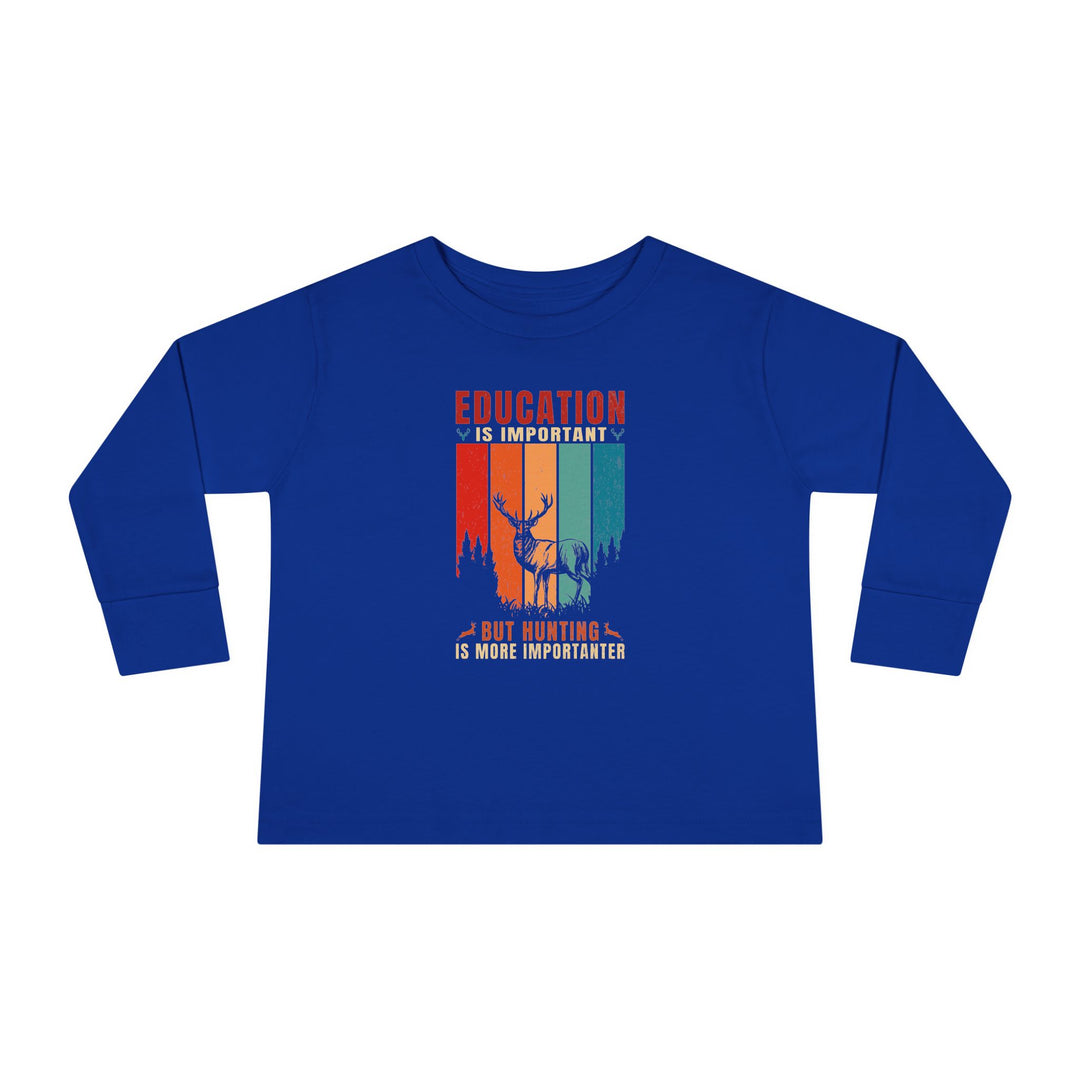 Hunting Education - Toddler Long Sleeve Tee