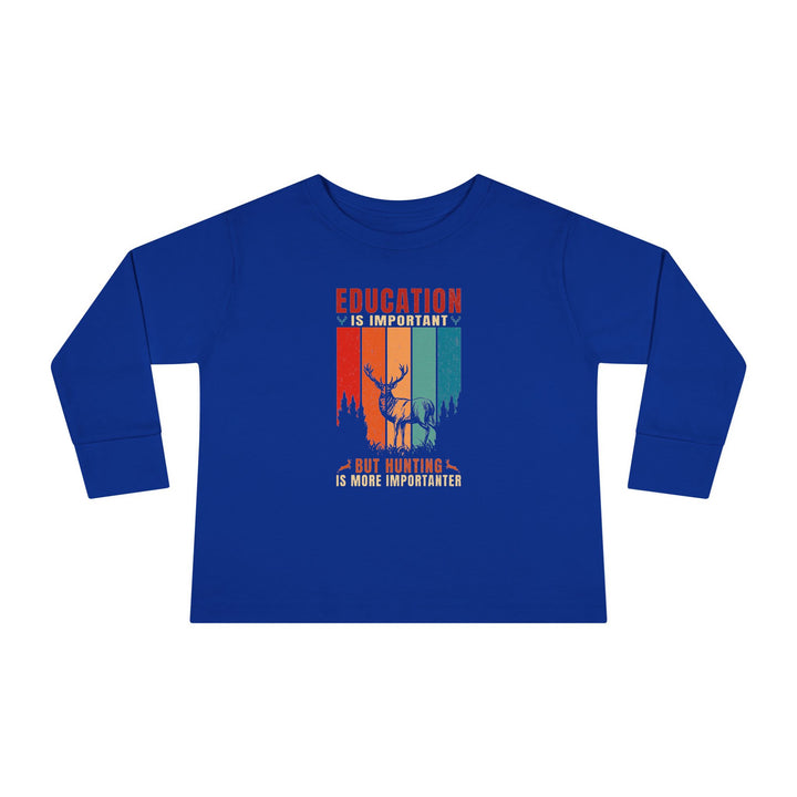 Hunting Education - Toddler Long Sleeve Tee