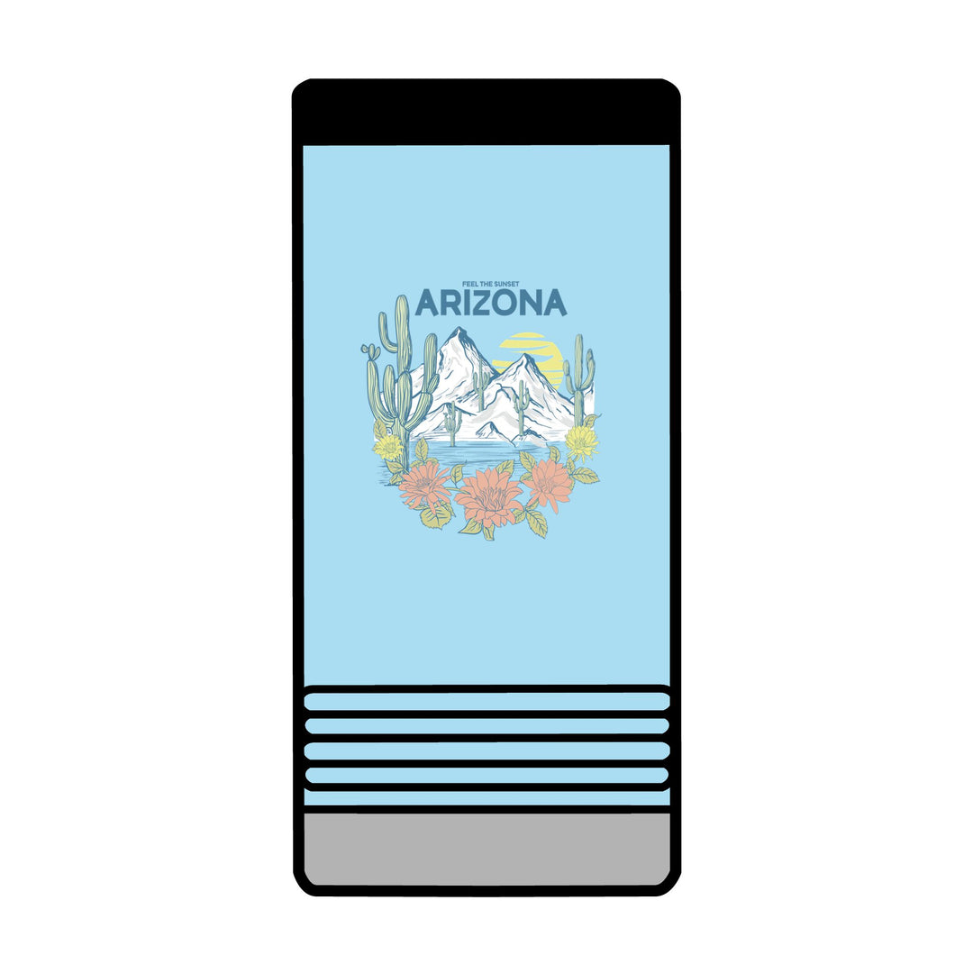 Feel The Sunset Arizona - Slim Beverage Holder