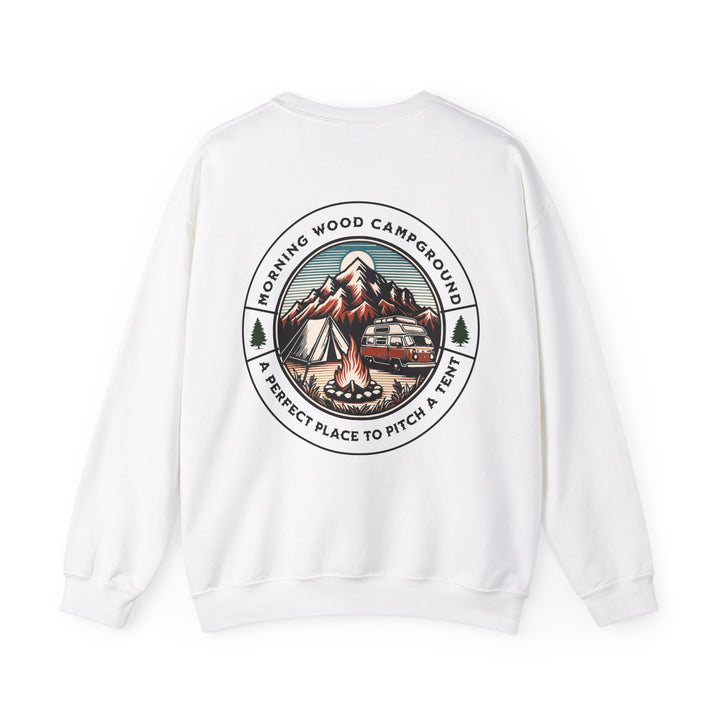 Morning Wood Campground - Unisex Heavy Blend™ Crewneck Sweatshirt