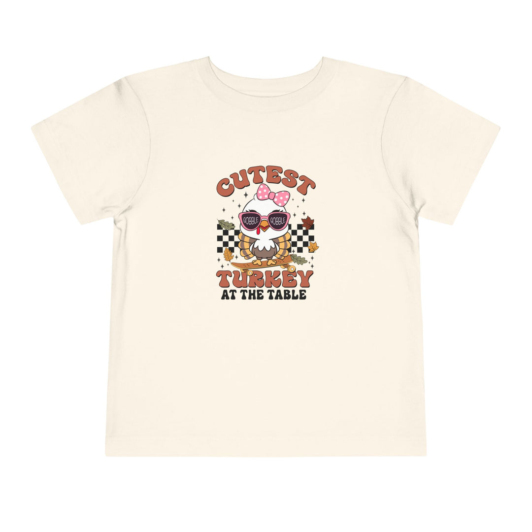 Cutest Turkey Girls -Toddler Short Sleeve Tee