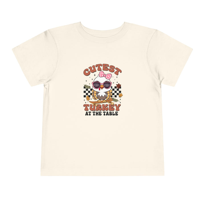 Cutest Turkey Girls -Toddler Short Sleeve Tee
