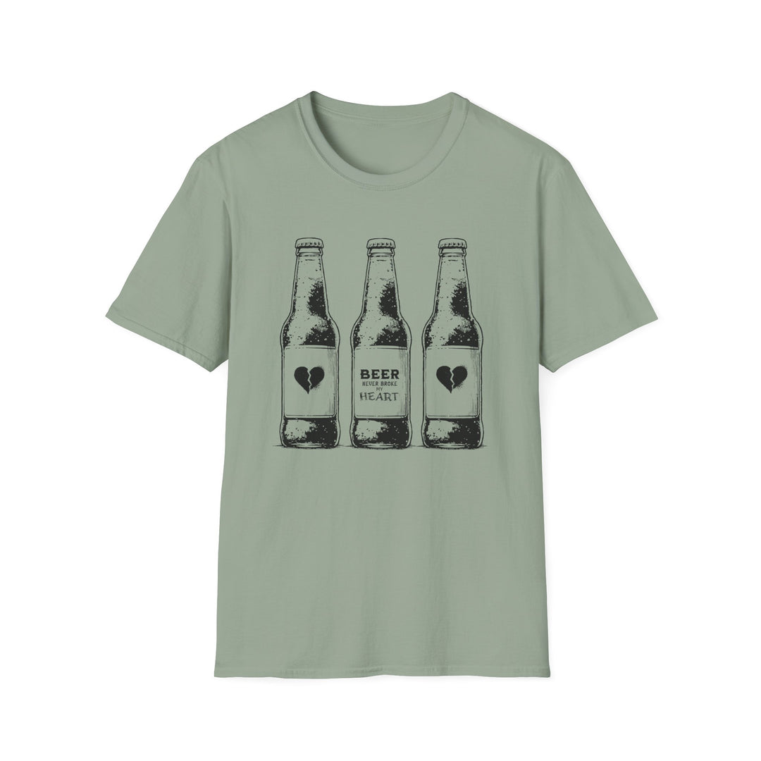Beer Never Broke My Heart - Unisex Softstyle T-Shirt