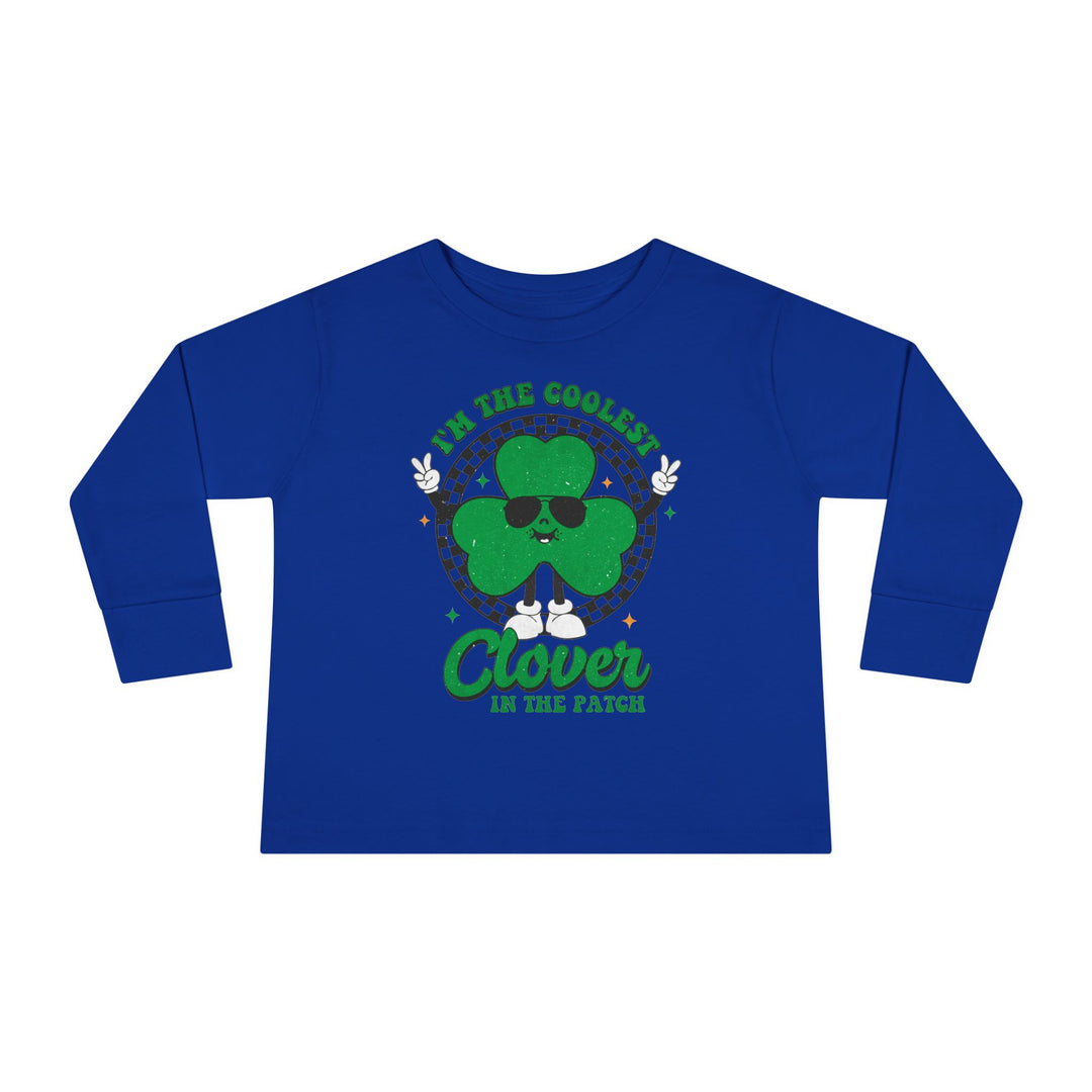 Coolest Clover - Toddler Long Sleeve Tee
