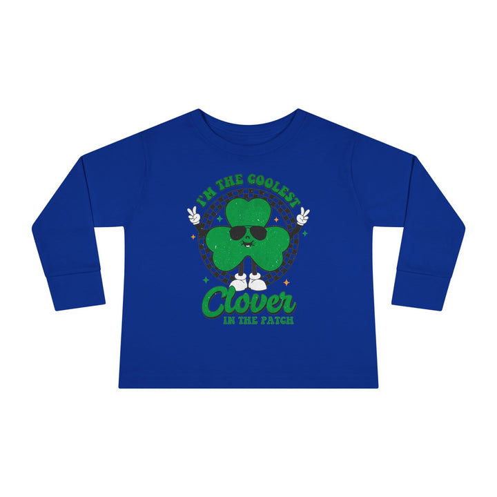 Coolest Clover - Toddler Long Sleeve Tee