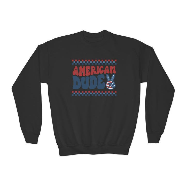 American Dude - Youth Crewneck Sweatshirt