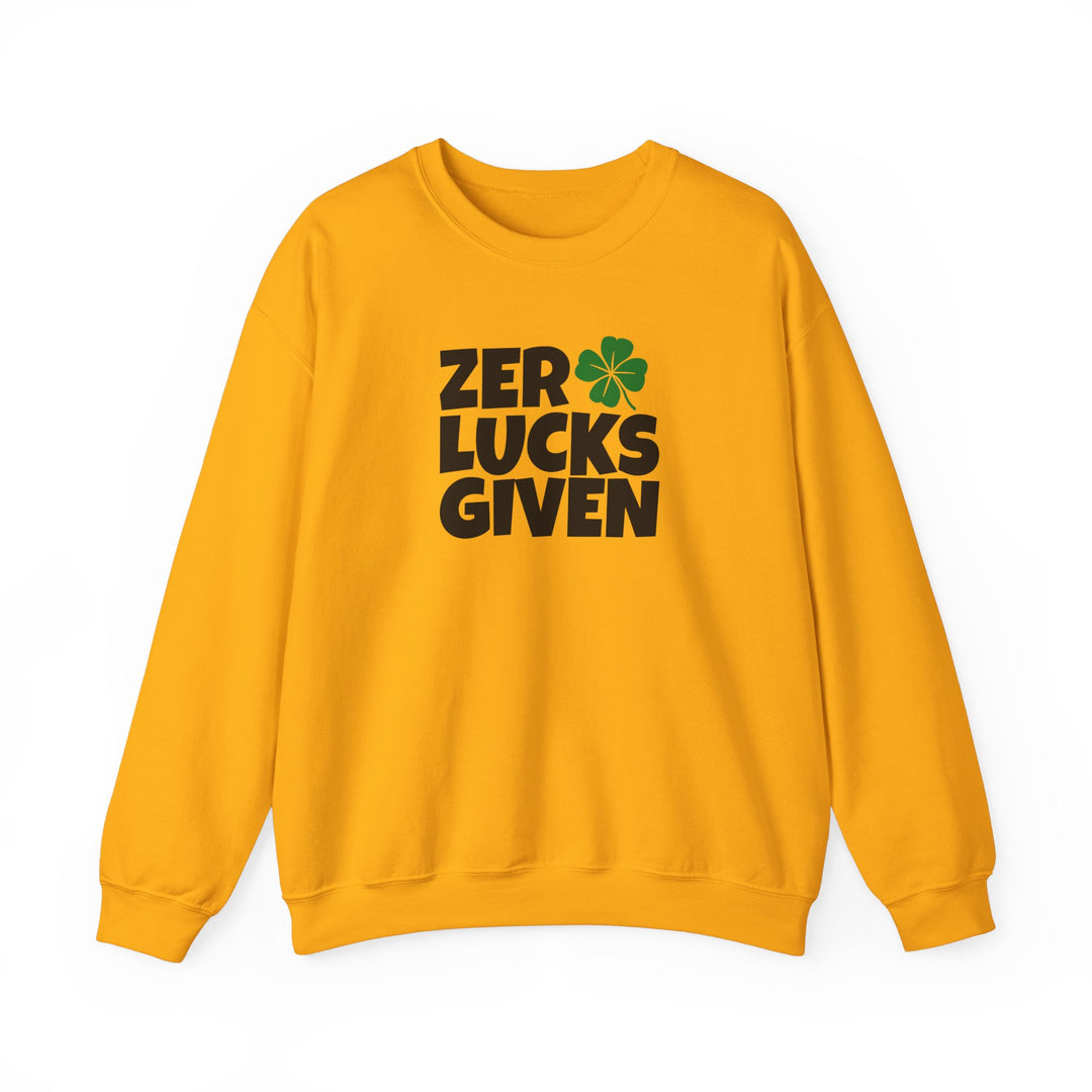Zero Lucks Given - Unisex Heavy Blend™ Crewneck Sweatshirt