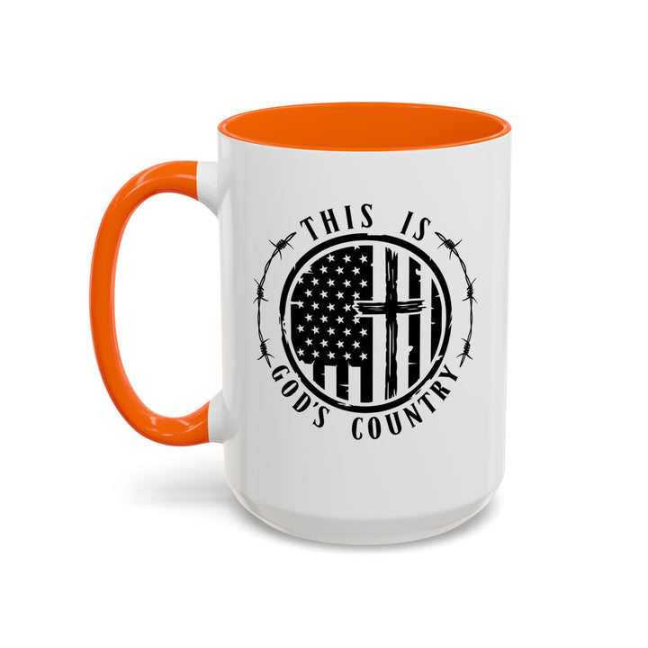 Gods Country - Accent Coffee Mug (11, 15oz)