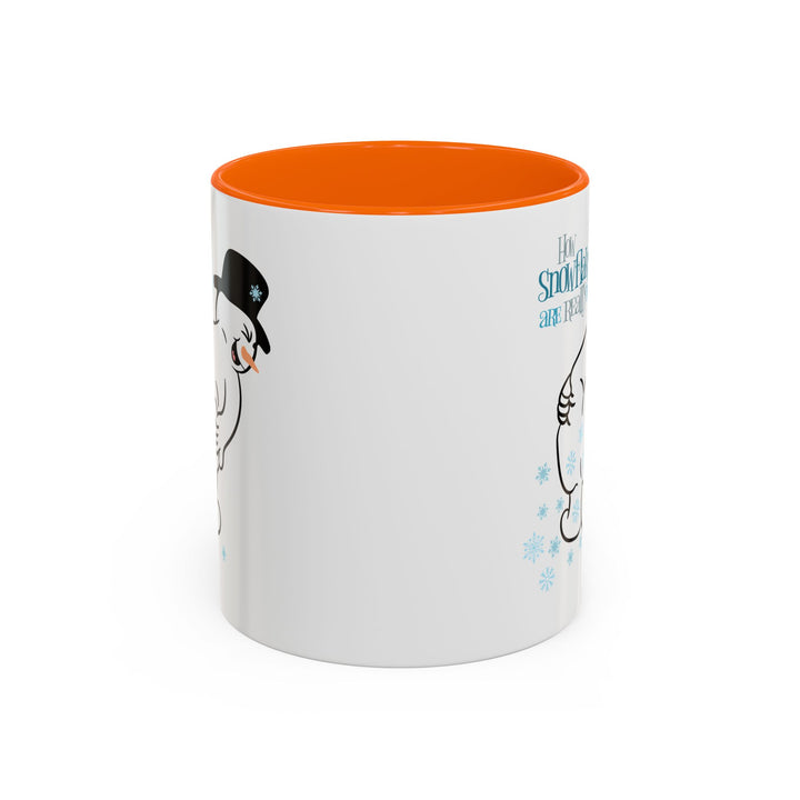 How Snowflakes Are Made - Accent Coffee Mug (11, 15oz)