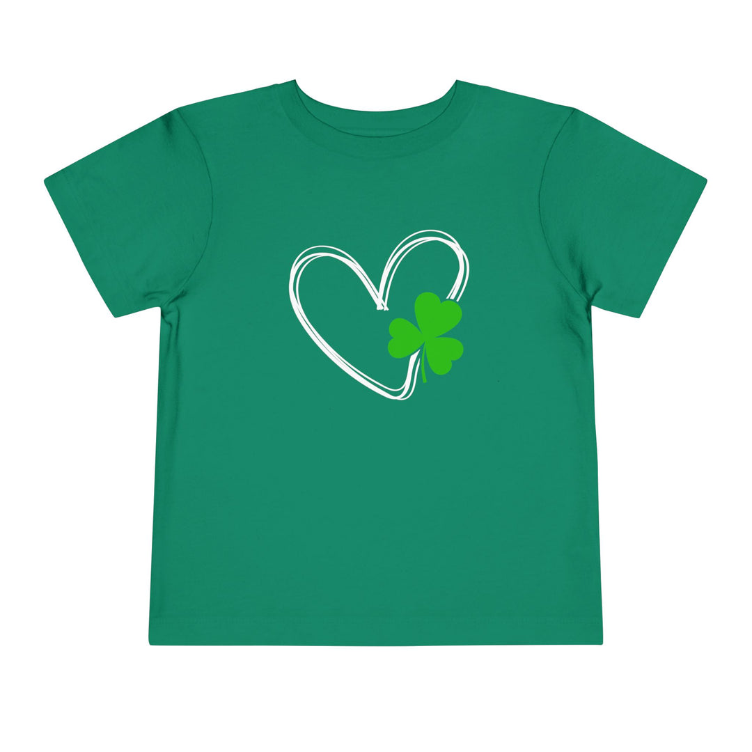 Heart & Clover - Toddler Short Sleeve Tee