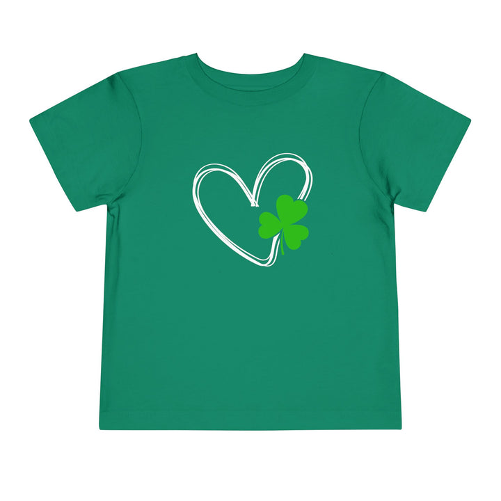 Heart & Clover - Toddler Short Sleeve Tee