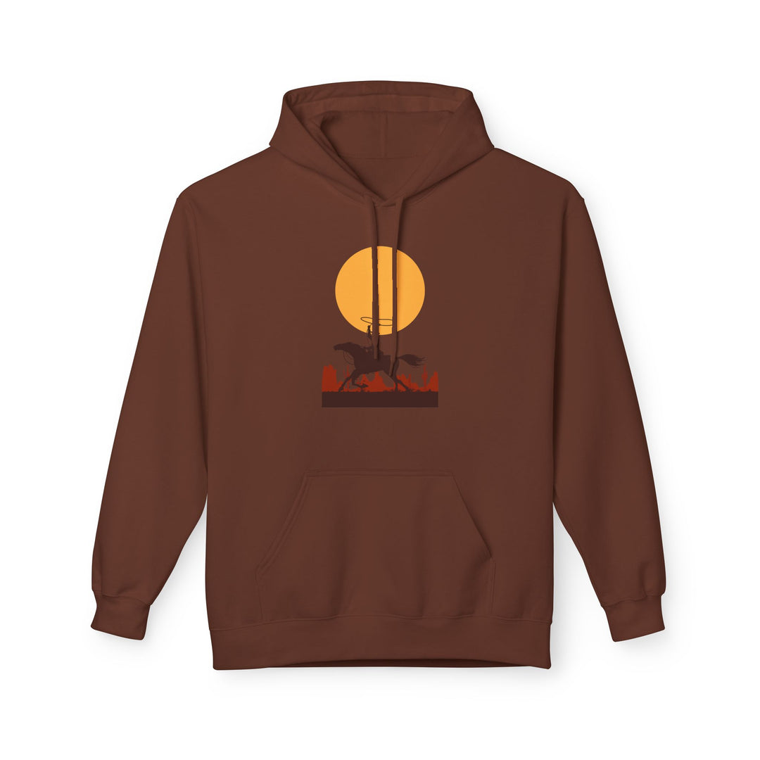 Roping The Moon - Unisex Midweight Softstyle Fleece Hoodie
