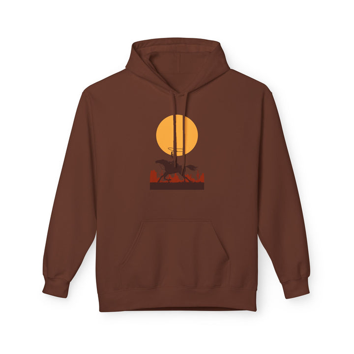 Roping The Moon - Unisex Midweight Softstyle Fleece Hoodie