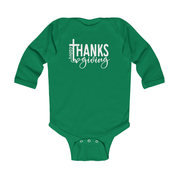 Thanksgiving Cross - Infant Long Sleeve Bodysuit