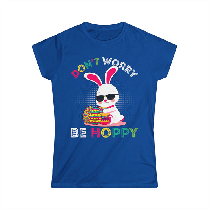 Don't Worry Be Hoppy - Women's Softstyle Tee