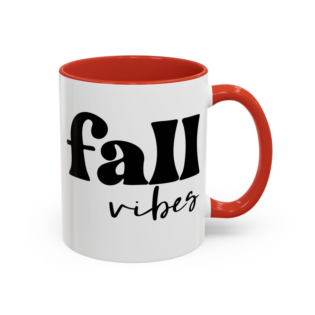 Fall Vibes - Accent Coffee Mug (11, 15oz)