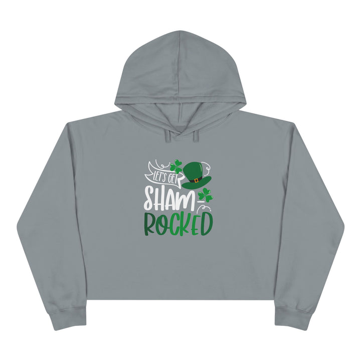 Let's Get Shamrocked - Crop Hoodie