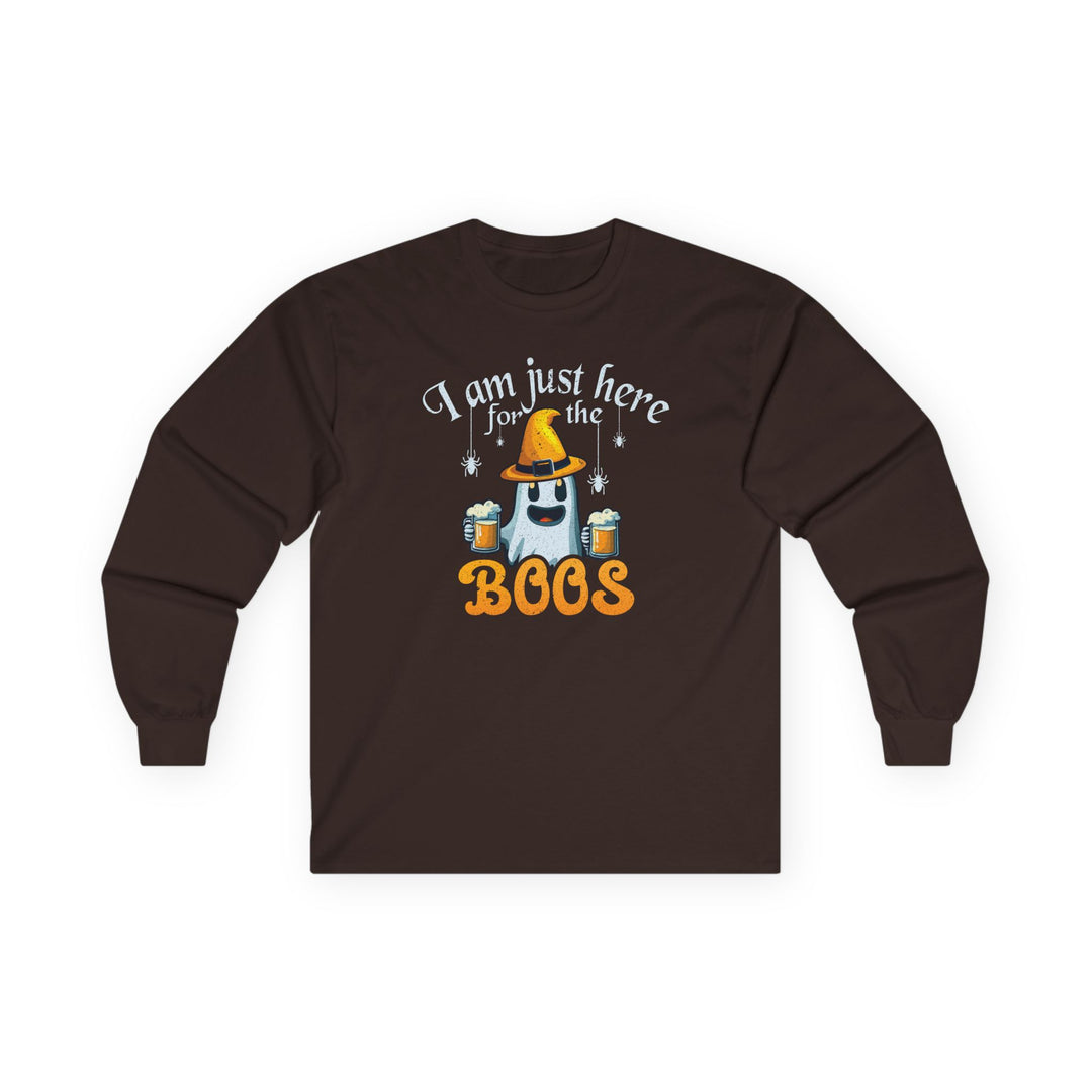 I'm Just Here For The Boos - Unisex Ultra Cotton Long Sleeve Tee